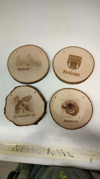 Holzscheibe Eichstätt